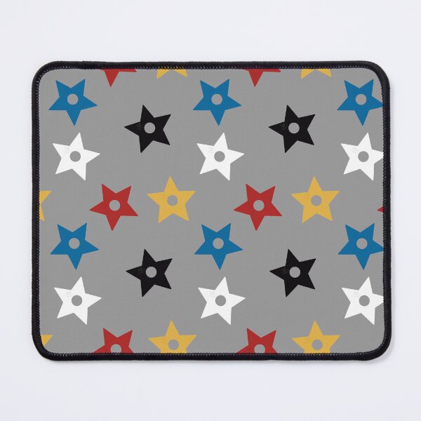Item preview, Pattern with Stars in Primary Colors against Gray Background designed and sold by ChantellaGF.