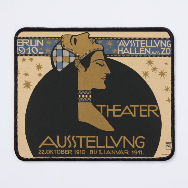Item preview, Theater Exhibition Berlin Erdt 1910 designed and sold by artofuniverse.