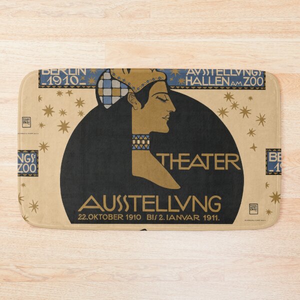Item preview, Theater Exhibition Berlin Erdt 1910 designed and sold by artofuniverse.