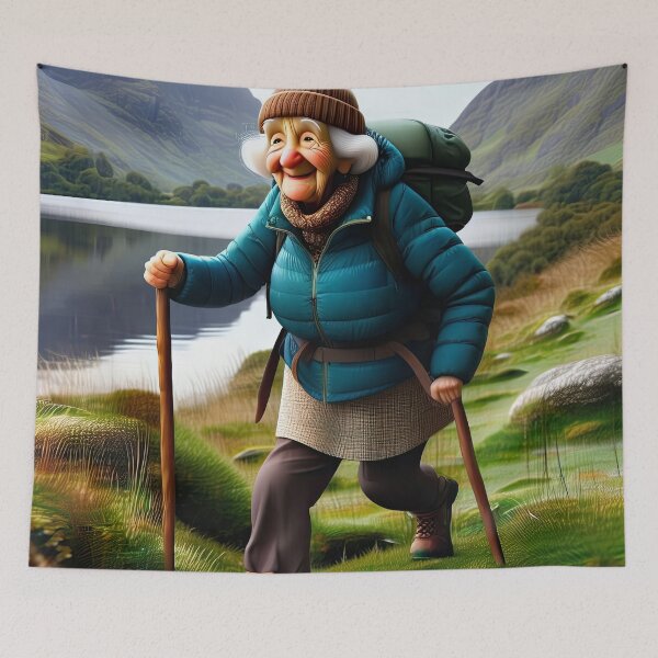 Item preview, Old Fart as a Fell Walker designed and sold by Colin Bentham.