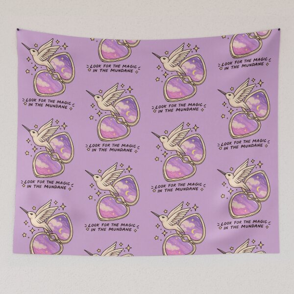 Item preview, Humming Bird Look for the Magic in the Mundane designed and sold by btluvs.
