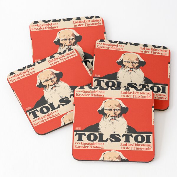 Item preview, Tolstoi Gastspiel Theatre Bill Berlin designed and sold by artofuniverse.