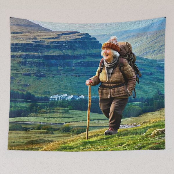 Item preview, Old Fart as a Fell Walker designed and sold by Colin Bentham.