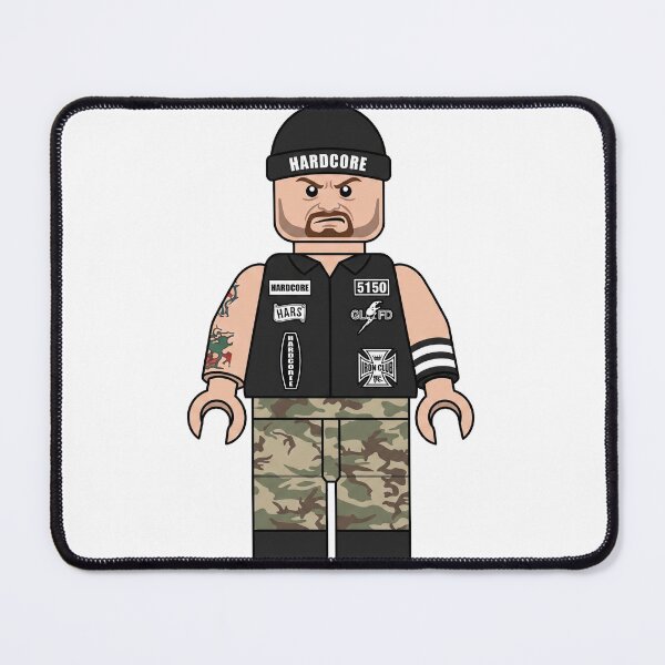 Item preview, Bully Ray TNA Hardcore 5150 Minifig designed and sold by Bad-Decisions-Designs.