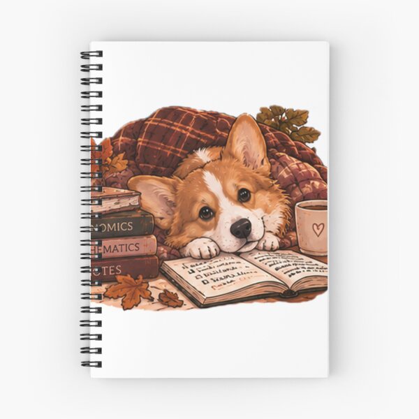 Item preview, Economist corgi studying designed and sold by anacdg.