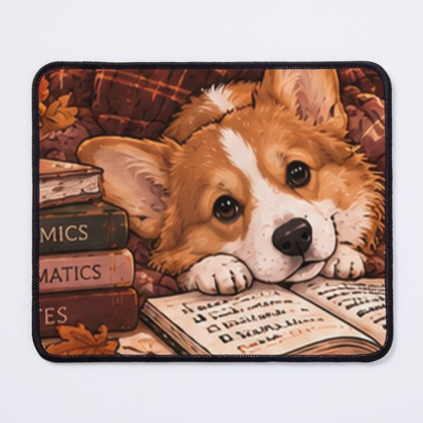 Item preview, Economist corgi studying designed and sold by anacdg.