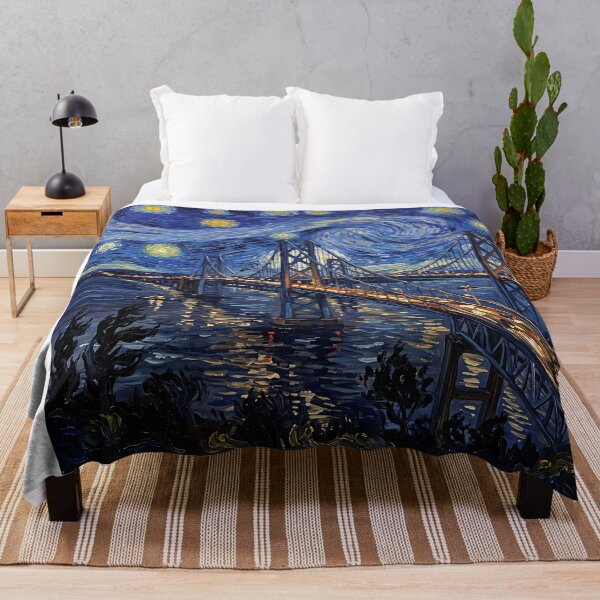 Item preview, Chesapeake Bay Bridge Maryland Starry Night designed and sold by Bad-Decisions-Designs.