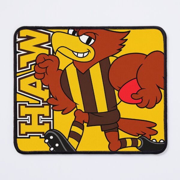 Item preview, HAW Football Hawks Drawing Design designed and sold by Luke Foran Sports Art.