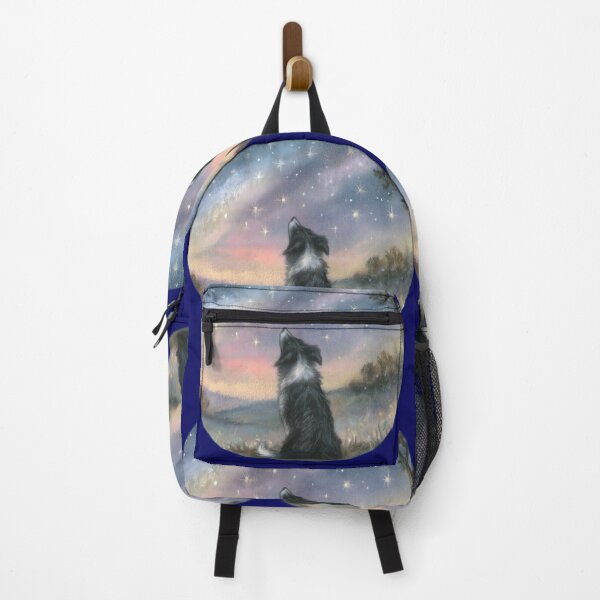 Item preview, Border Collie Dog gazes at Starry Sky designed and sold by SusanAlisonArt.