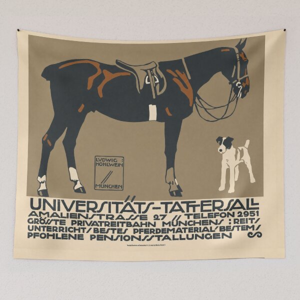 Item preview, Universitats Tattersall Munich Hohlwein designed and sold by artofuniverse.