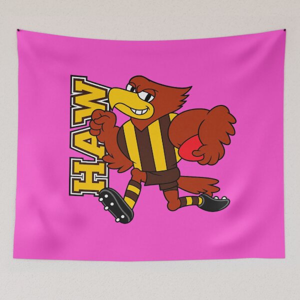 Item preview, HAW Football Hawks Drawing Design designed and sold by Luke Foran Sports Art.