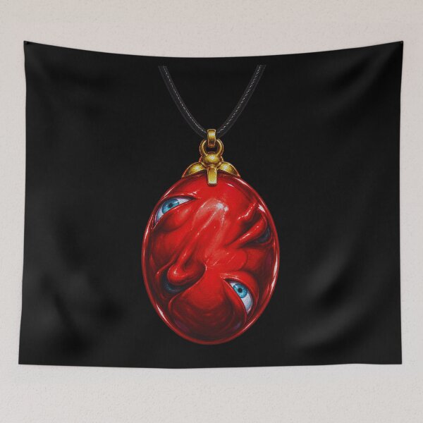 Item preview, Dark Fantasy Necklace Artwork – Gritty Medieval Anime Style designed and sold by Otaku Style.