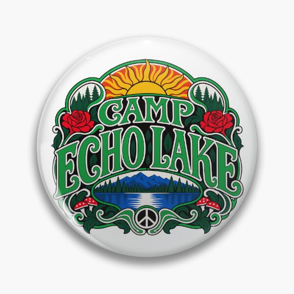 Artikelvorschau, CAMP ECHO LAKE RETRO entworfen und verkauft von KUSTOM CAMP CREATIVES.