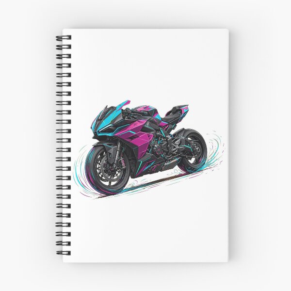 Item preview, Neon Street Machine Motorcycle designed and sold by Stylestickers55.