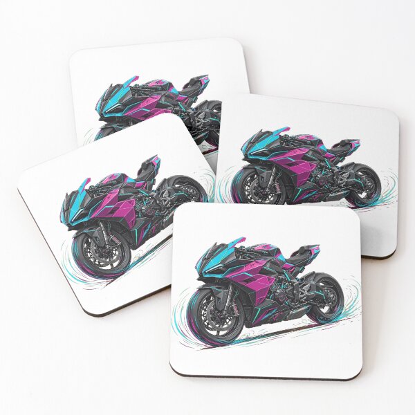 Item preview, Neon Street Machine Motorcycle designed and sold by Stylestickers55.