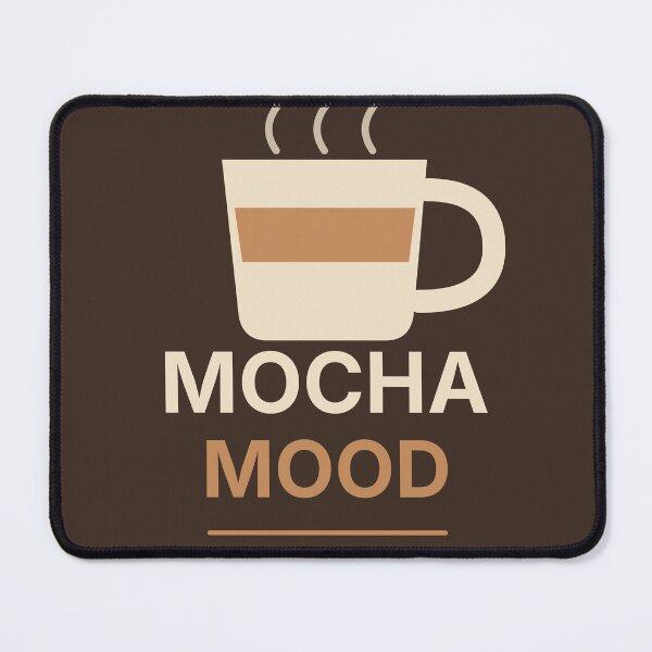 Item preview, Mocha Mood Warm Cozy Coffee Season Design designed and sold by Lazarescu.