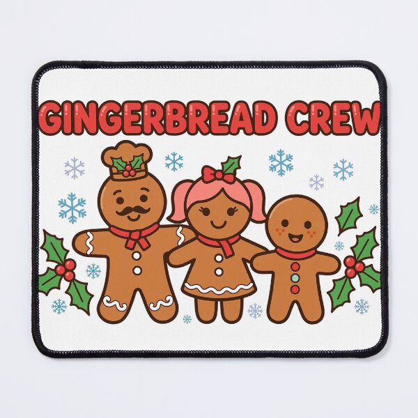 Item preview, Gingerbread Crew Cute Christmas Shirt - Family Holiday Cookie Tee designed and sold by Gurrteg.