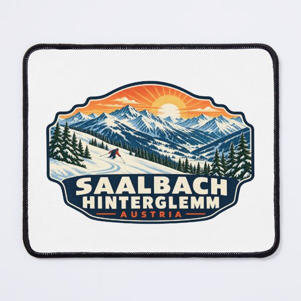 Item preview, Saalbach Hinterglemm – Alpine Adventures in the Austrian Alps designed and sold by CosmicAnomaly.