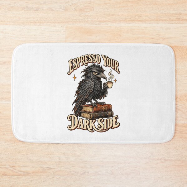 Item preview, Espresso Your Dark Side Gothic Raven Coffee designed and sold by RetroPop23.