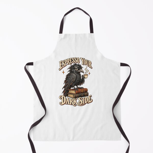 Item preview, Espresso Your Dark Side Gothic Raven Coffee designed and sold by RetroPop23.