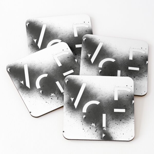 Item preview, Monochrome Chaos – Abstract Black and White Grunge Art designed and sold by rigelcreation.