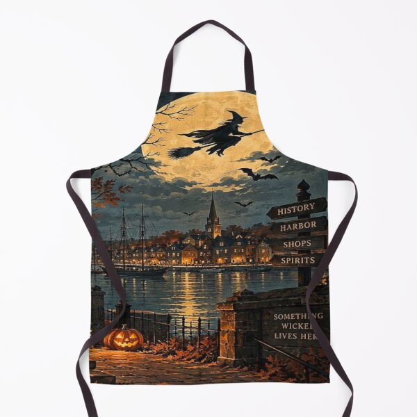 Item preview, Witching Coast – Lantern Paths On A Haunted Harbor designed and sold by iamdesigns14.