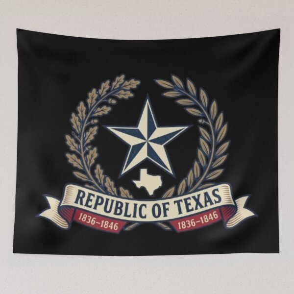 Item preview, Republic of Texas Emblem designed and sold by Jurand  Creations.