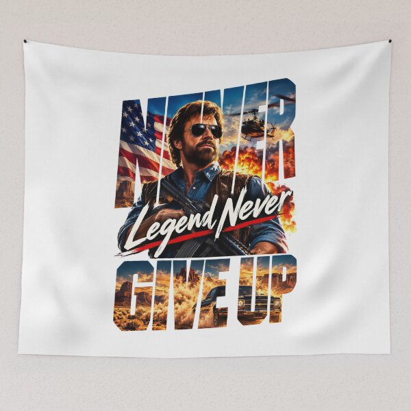 Item preview,  Legend Never Give Up designed and sold by KLERIKSTORE.