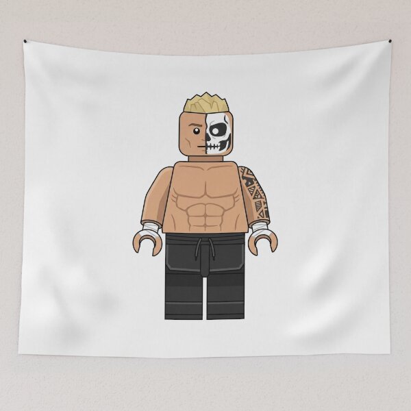 Item preview, Darby Allin Coffin Drop AEW Minifig designed and sold by Bad-Decisions-Designs.