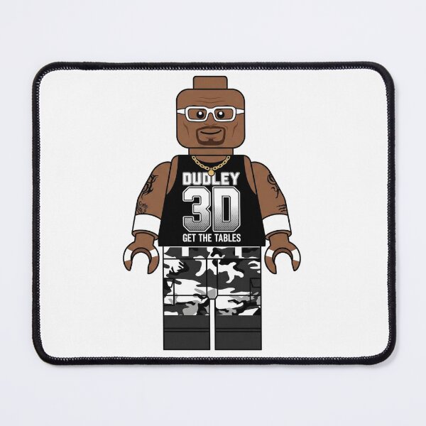Item preview, D-Von Dudley Testify Get the Tables WWE Minifig designed and sold by Bad-Decisions-Designs.