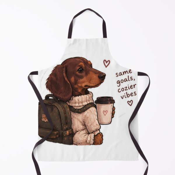 Item preview, Daschund same goals, cozier vibes designed and sold by anacdg.