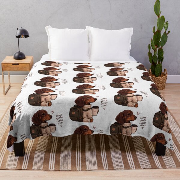 Item preview, Daschund same goals, cozier vibes designed and sold by anacdg.
