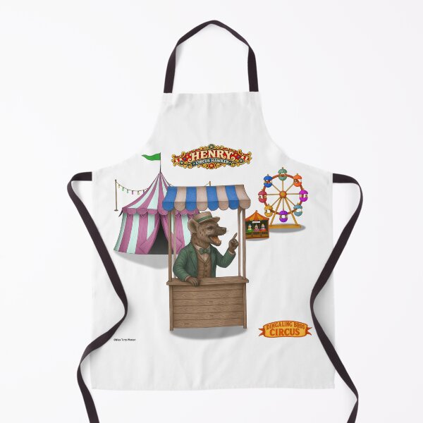 Item preview, Henry Hyena, Hawker: Vintage Circus Animal Parody designed and sold by MissTerryWoman.