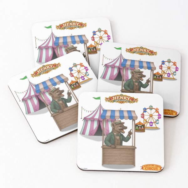Item preview, Henry Hyena, Hawker: Vintage Circus Animal Parody designed and sold by MissTerryWoman.