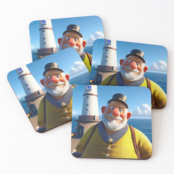Item preview, Old Fart as a Lighthouse Keeper designed and sold by Colin Bentham.