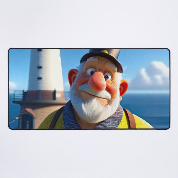 Item preview, Old Fart as a Lighthouse Keeper designed and sold by Colin Bentham.