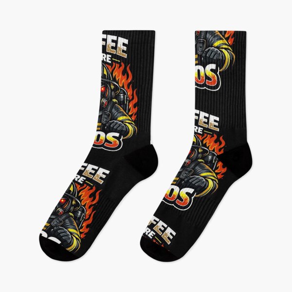 Item preview, COFFEE BEFORE CHAOS | Firefighter Humor Design designed and sold by Timeless Junction.