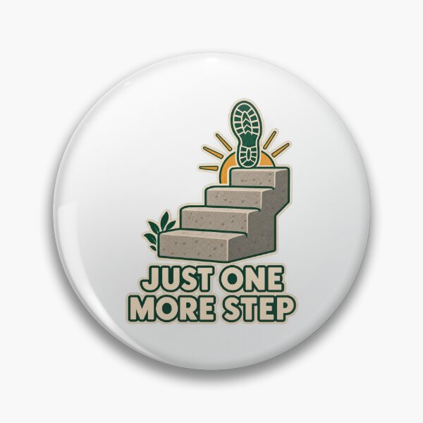 Item preview, Just One More Step. Keep Going Motivation designed and sold by OrientKes.