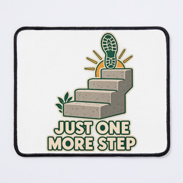 Item preview, Just One More Step. Keep Going Motivation designed and sold by OrientKes.