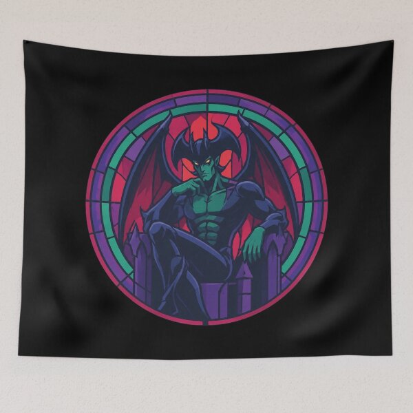 Item preview, Devilman Stained Glass designed and sold by IrideBelardo.