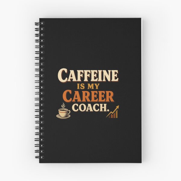 Item preview, Caffeine Is My Career Coach. | Funny Coffee & Office Humor designed and sold by Irene Catchmind.