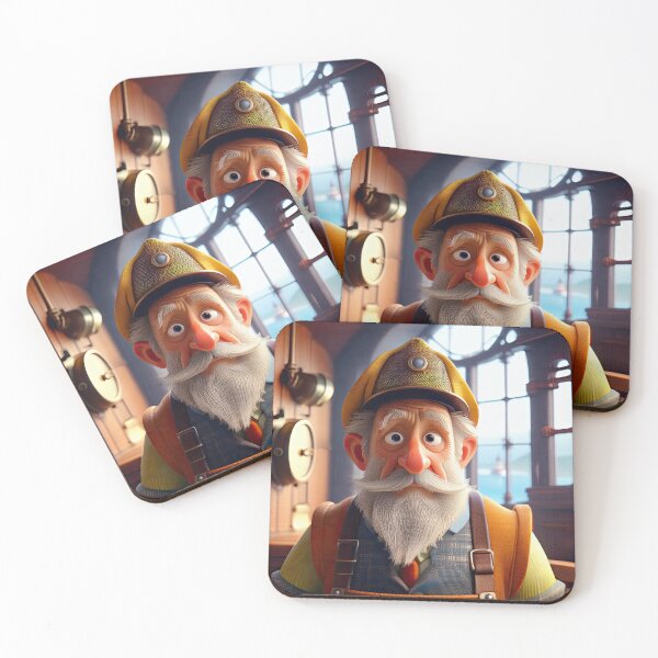 Item preview, Old Fart as a Lighthouse Keeper designed and sold by Colin Bentham.