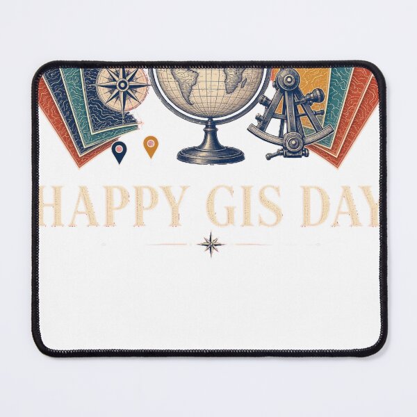 Item preview, Happy GIS Day Geography Mapping Cartographer designed and sold by HappyVibration.