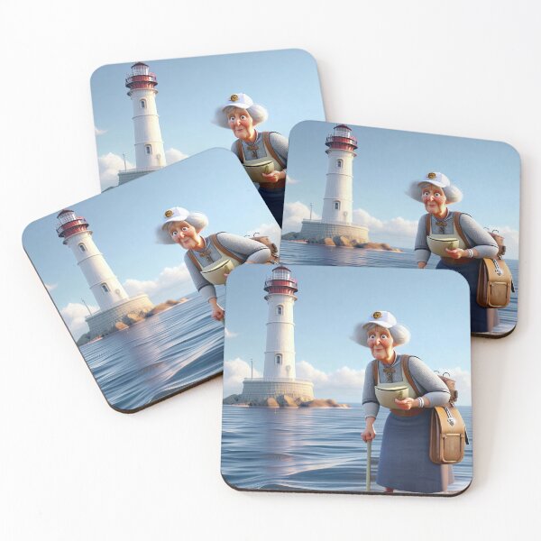 Item preview, Old Fart as a Lighthouse Keeper designed and sold by Colin Bentham.
