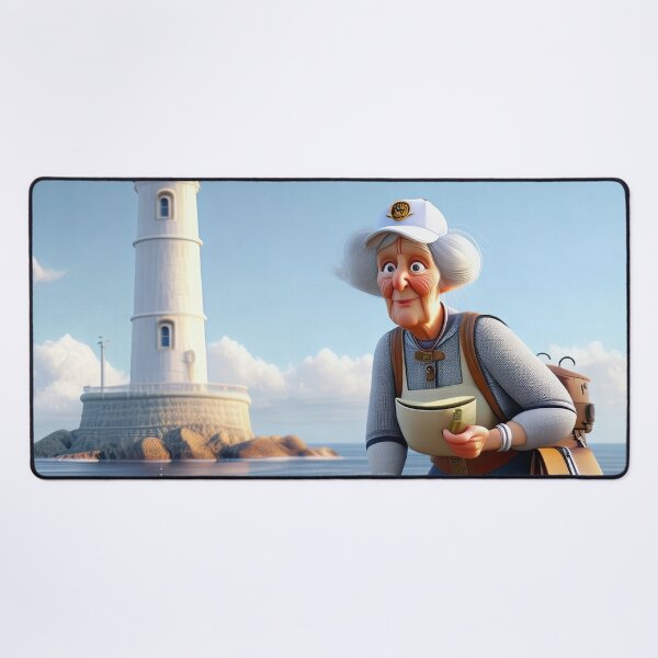 Item preview, Old Fart as a Lighthouse Keeper designed and sold by Colin Bentham.