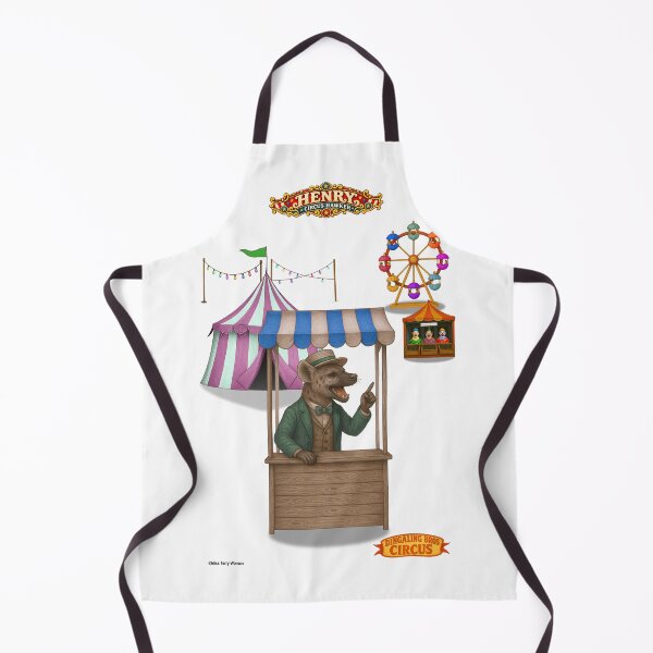 Item preview, Henry Hyena, Hawker: Vintage Circus Animal Parody designed and sold by MissTerryWoman.