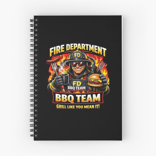 Item preview, FIRE DEPARTMENT BBQ TEAM | Grill Like You Mean It designed and sold by Timeless Junction.