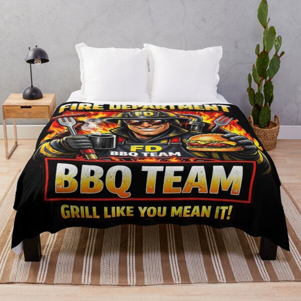 Item preview, FIRE DEPARTMENT BBQ TEAM | Grill Like You Mean It designed and sold by Timeless Junction.
