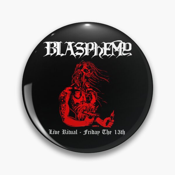 Item preview, Red And White Death Band Metal designed and sold by ShimyArtwork.