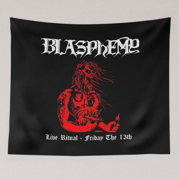 Item preview, Red And White Death Band Metal designed and sold by ShimyArtwork.